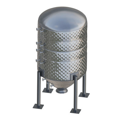 Modular Design Jacketed Heat Exchanger SUS304  Low Resistance Corrosion Resistant Material