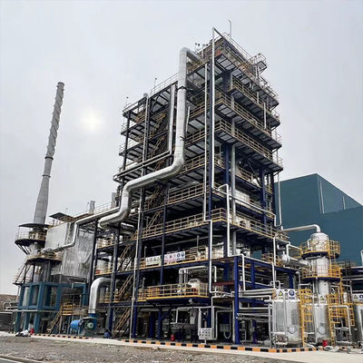 Large Capacity Steam Supply Membrane Wall Boiler Short Installation Cycle High Temperature Resistance