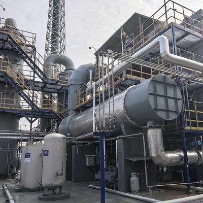 Roller Support Rotary Kiln High Speed 16000 M³/H Waste Gas Treatment Capacity