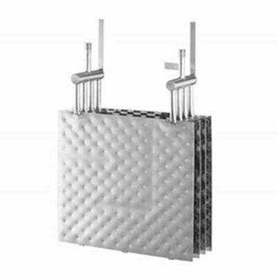 Compact Layout Pillow Plate Heat Exchanger Three Dimensional Flow Channel Efficient Heat Transfer