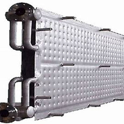 Low Flow Resistance Pillow Heat Exchanger Anti Scaling High Pressure Resistance