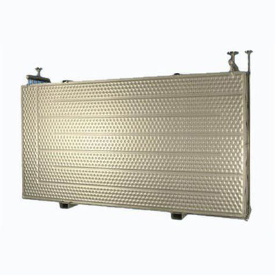 PLC Precise Pillow Plate Heat Exchangers High Heat Recovery Rate Long Service Life