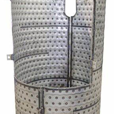 Compact Size Clamp On Heat Exchanger Removable For Cleaning Sealing Gasket