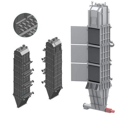Countercurrent Bulk Solid Heat Exchanger Modular Design Low Energy Consumption