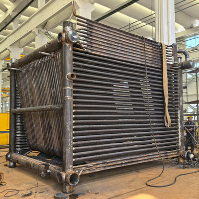 45 T/H  Evaporation Capacity Corner Tube Boiler Four Corner Self Supporting Frame