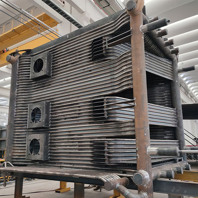 Flexible Production Natural Gas Corner Tube Boiler Stable Heat Source 5~200 T/H Steam Capacity