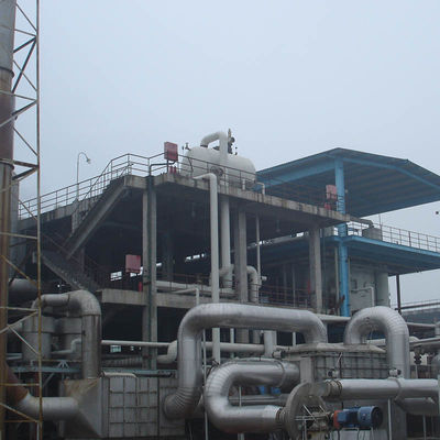 Cyclone Corrugated Plate Corner Tube Boiler Two Stage Steam Drying 50 t/h