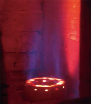 Energy Saving Low Emission Industrial Burner For Chemical Metallurgy Coating And Incineration Processes