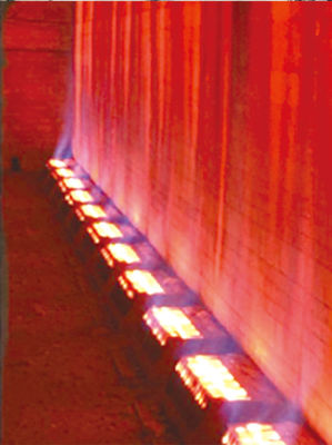 Energy Saving Low Emission Industrial Burner For Chemical Metallurgy Coating And Incineration Processes