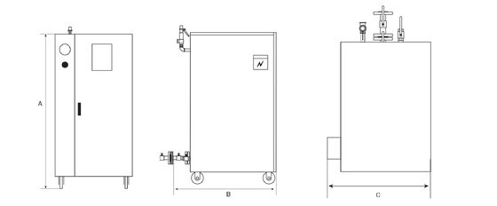 Reliable Electric Steam Package Type Boiler 9KW-45KW