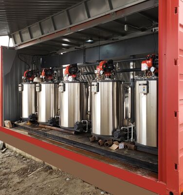 Effective Oil / Gas Fired Hot Water Package Boiler Systems 80KW-400KW