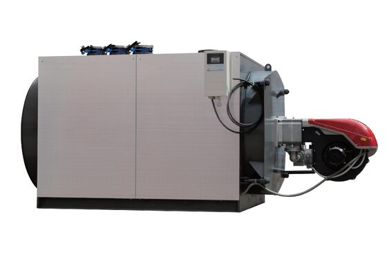 Eco Friendly Oil / Gas Fired Hot Water Package Boiler Systems 1400KW-3500KW